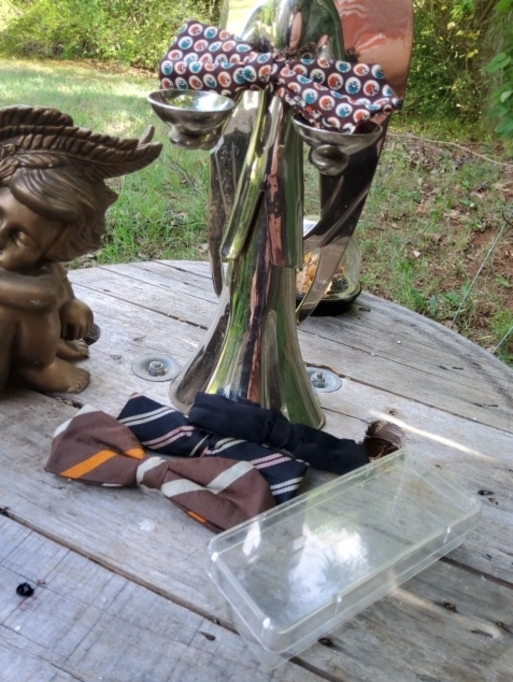 NYC ORMOND vintage Bow Ties four.